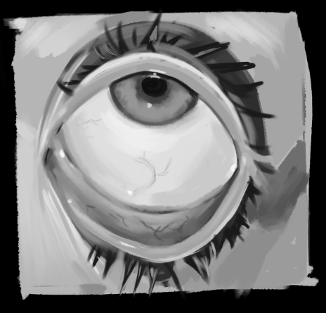Eye-pull Sticker